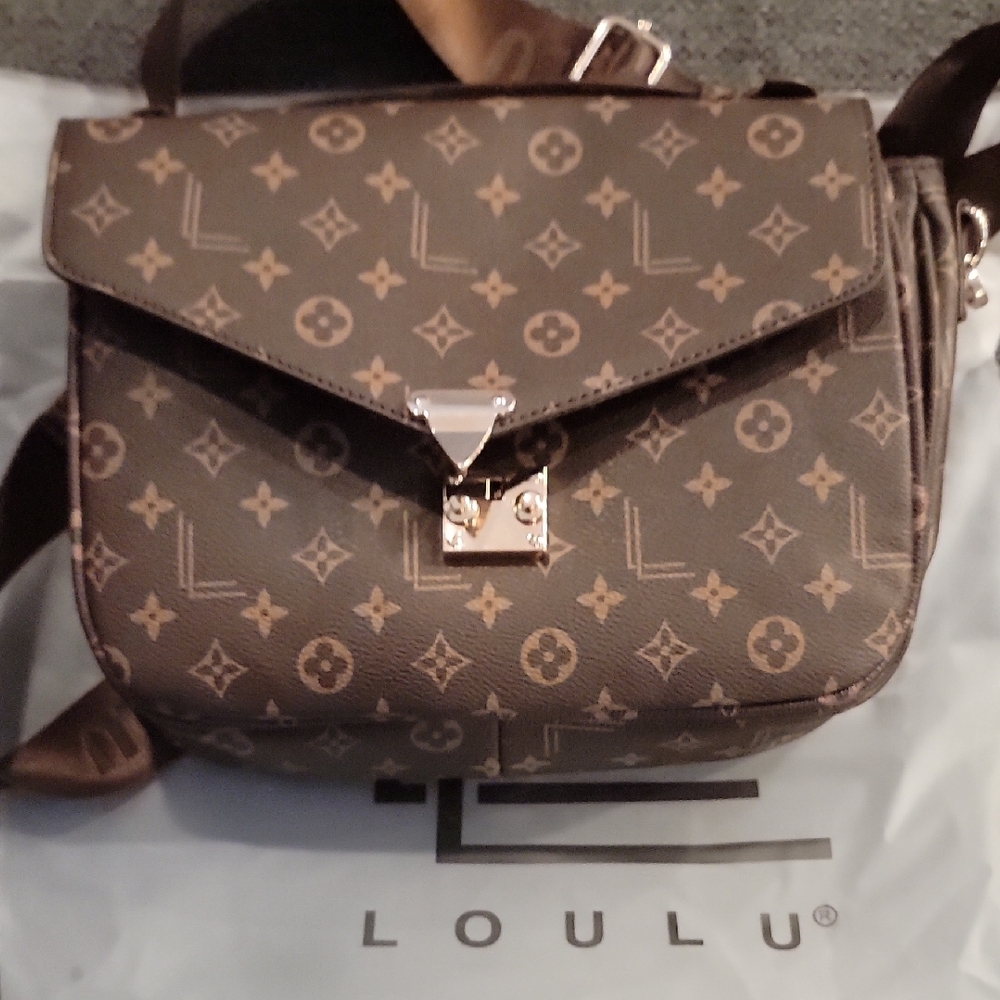 LOULU Brown Shoulder Bag